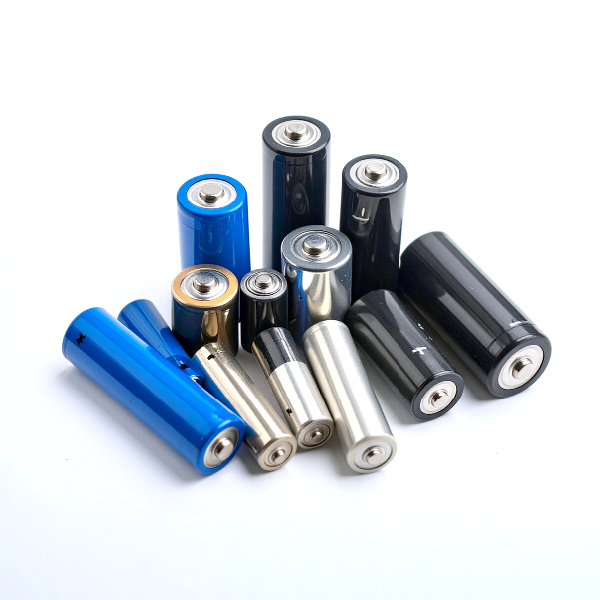 An assortment of batteries 