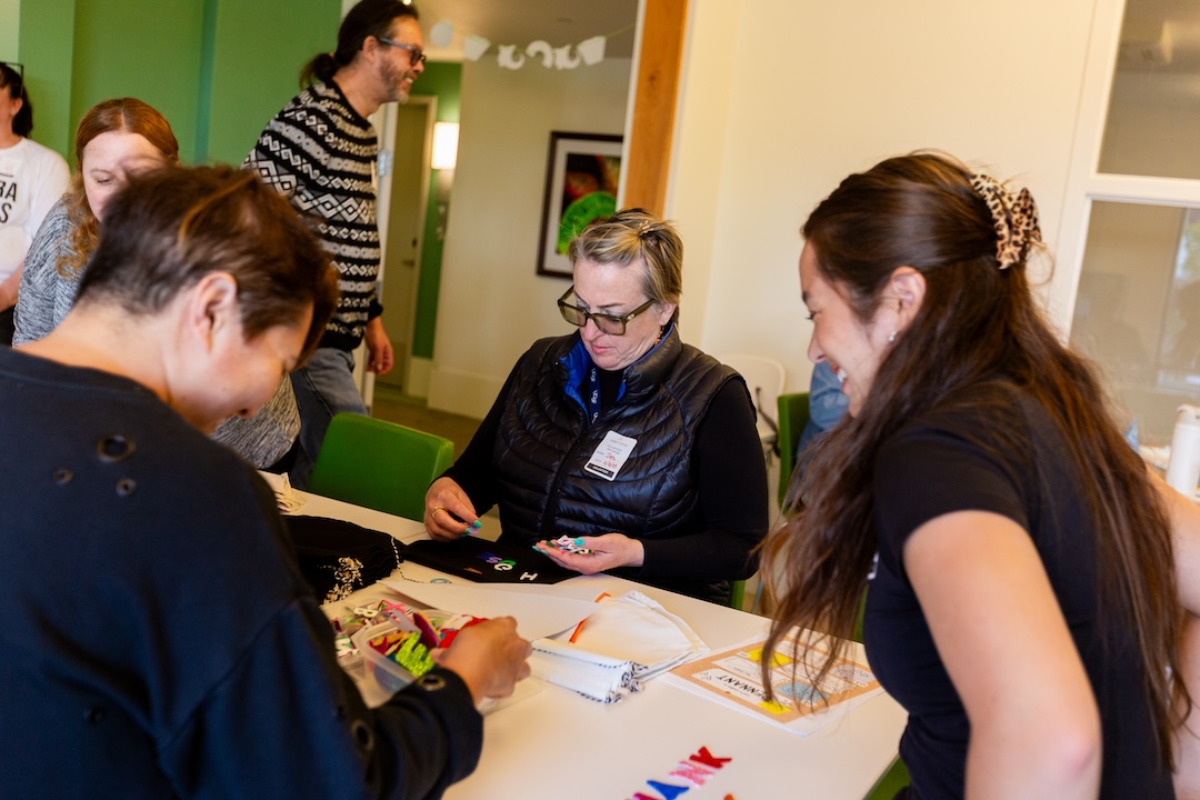 Team CAR participates in DIY activity.