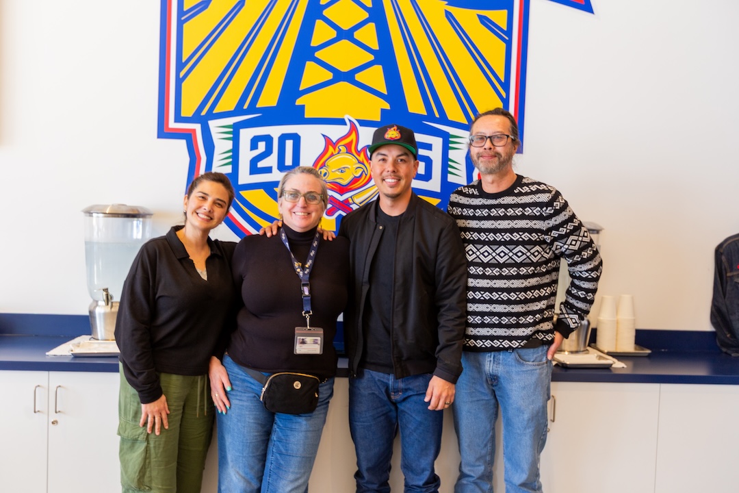 Team CAR smiles with CEO of Senor Sisig.