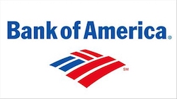 Bank of America logo.