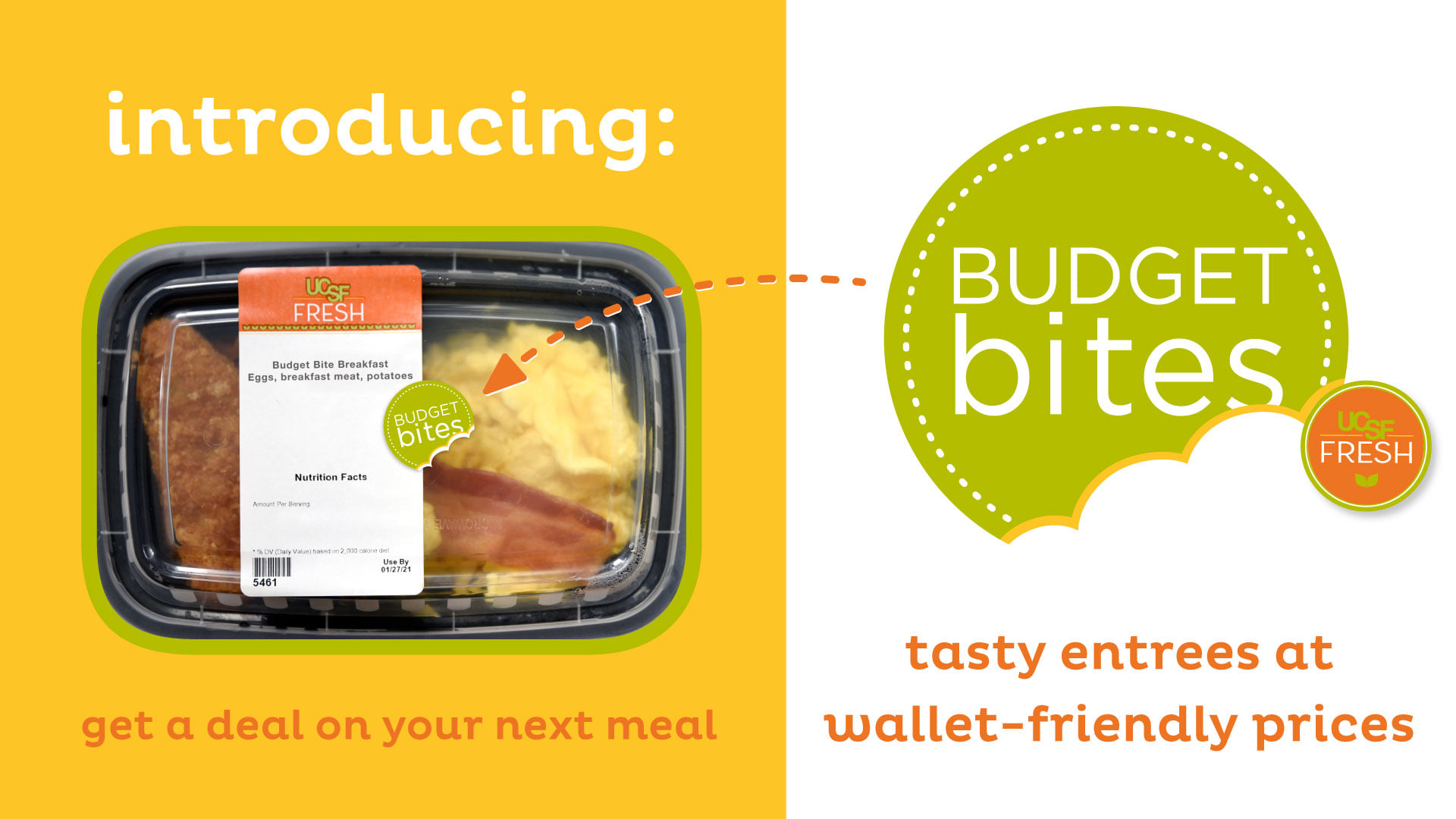 Budget bites meal example