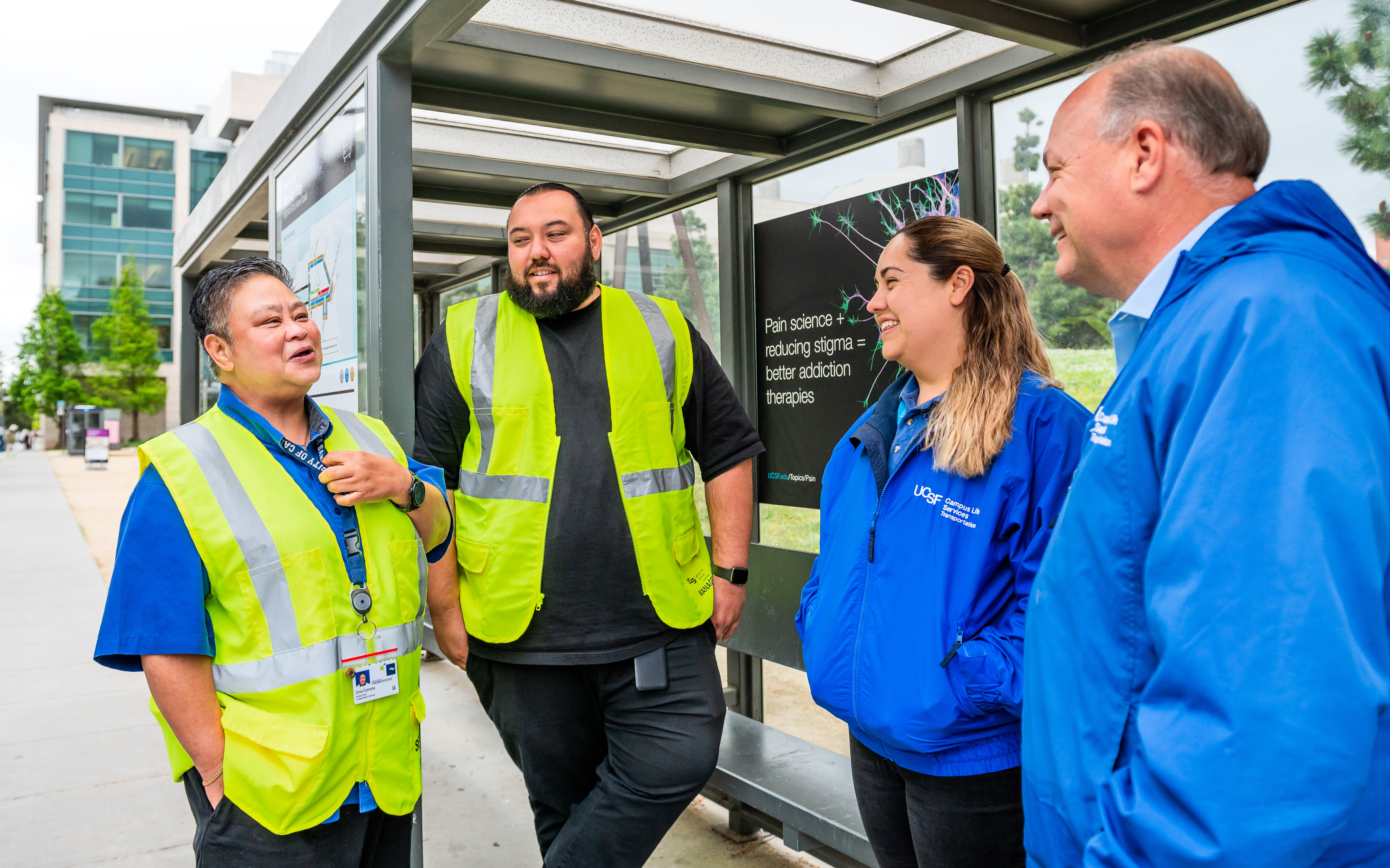 UCSF Transportation staff