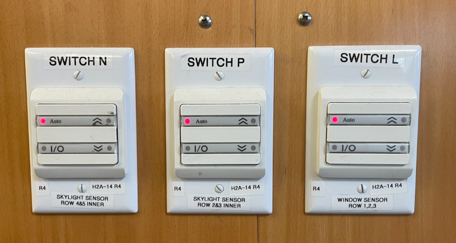 switches at the 654 Minnesota builiding