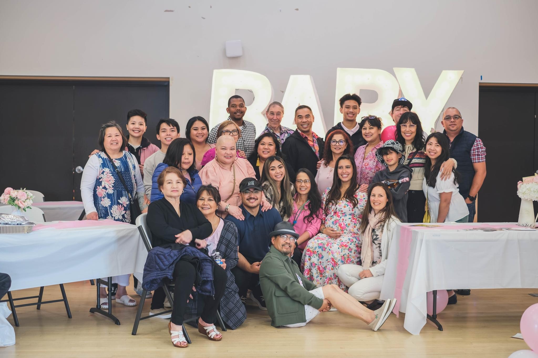 Mylene and her filipino family