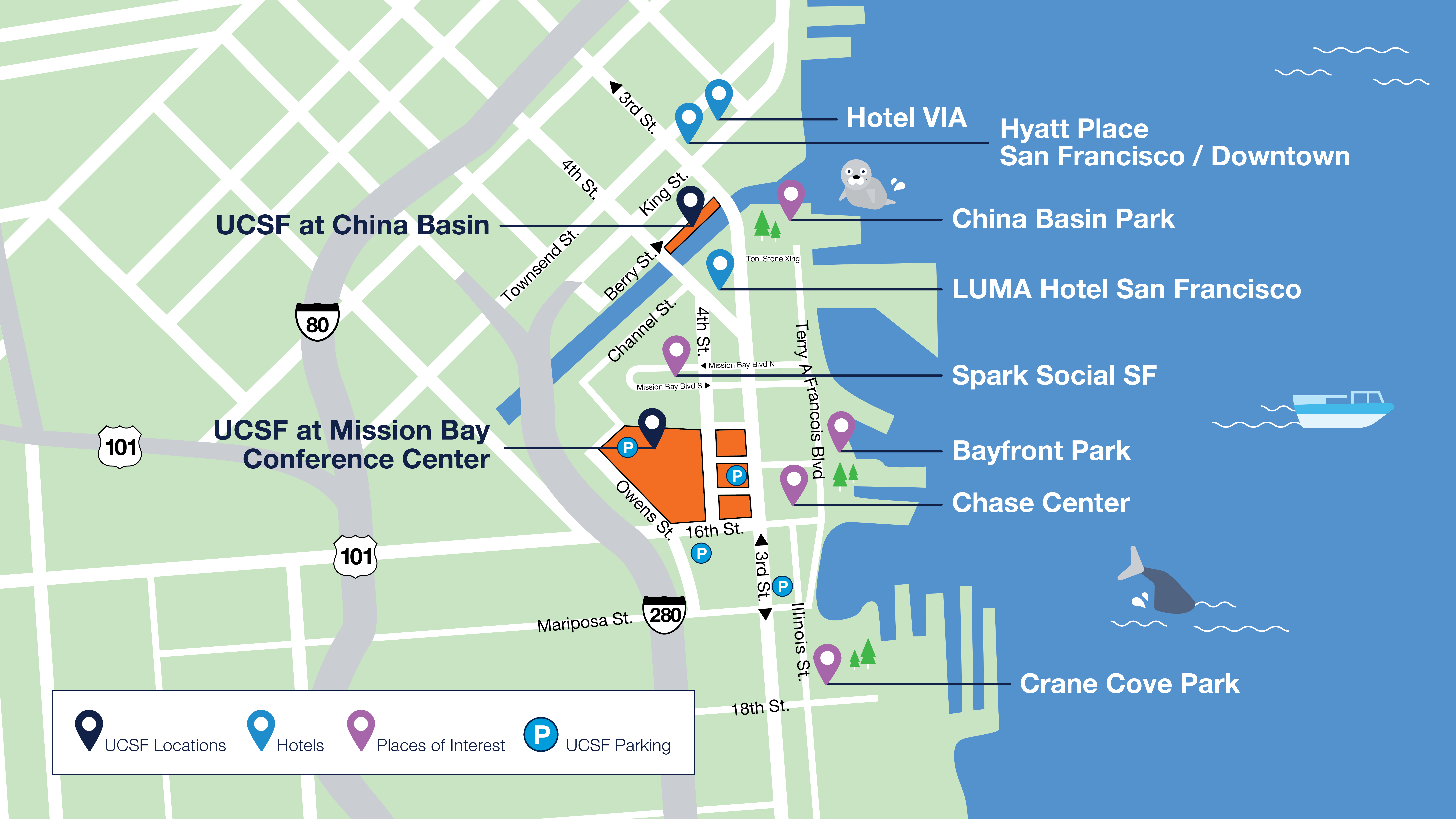 Map of Mission Bay Community