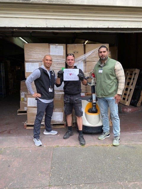 Heart for Ukraine donations