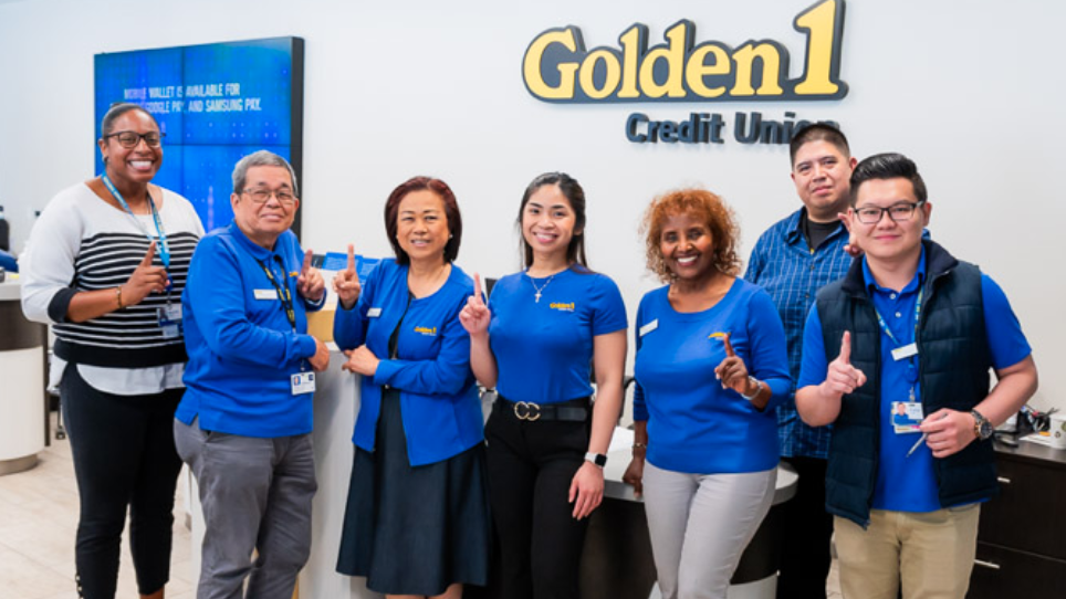 The Golden 1 employees at Mission Bay