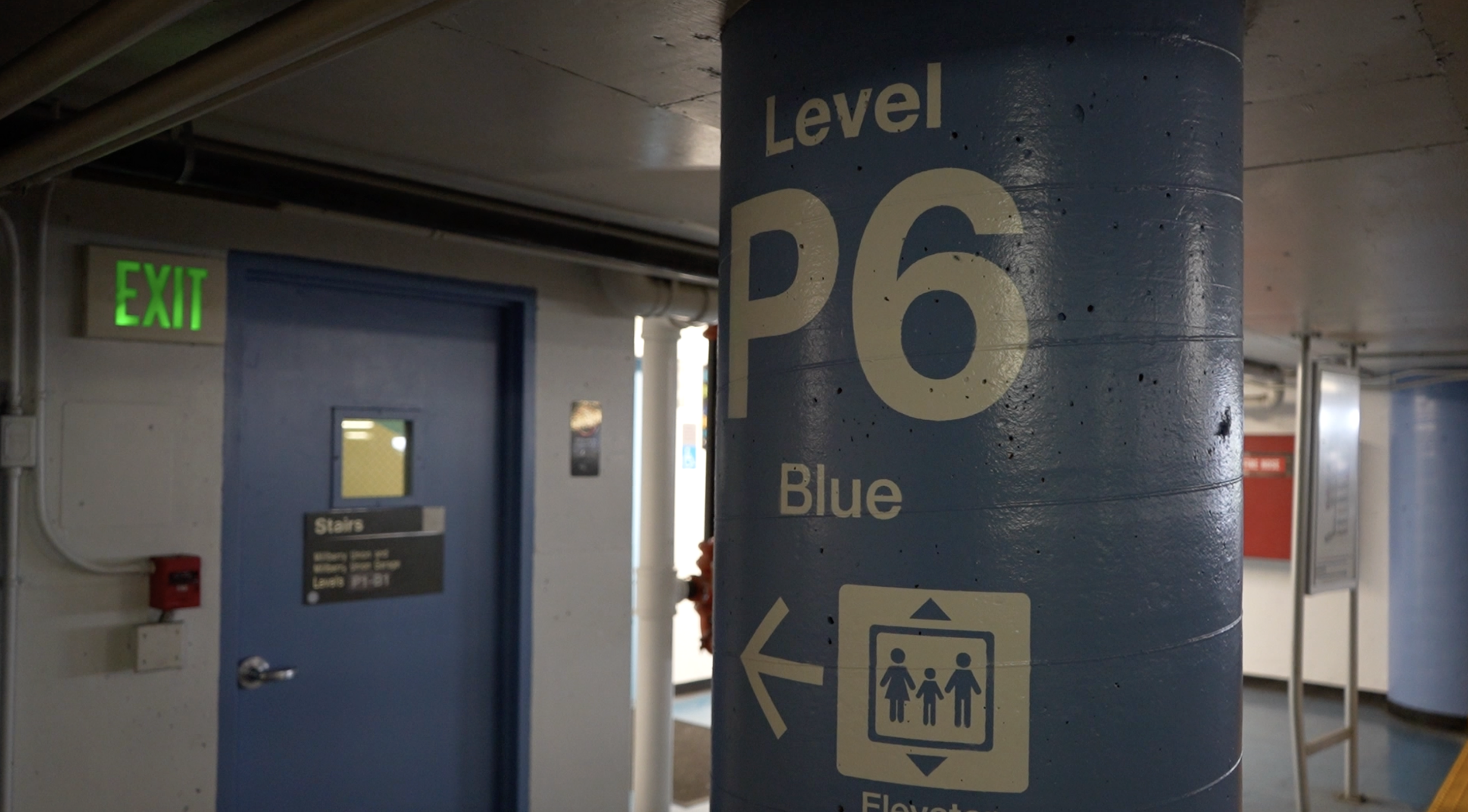 Level P6 at Millberry Union garage
