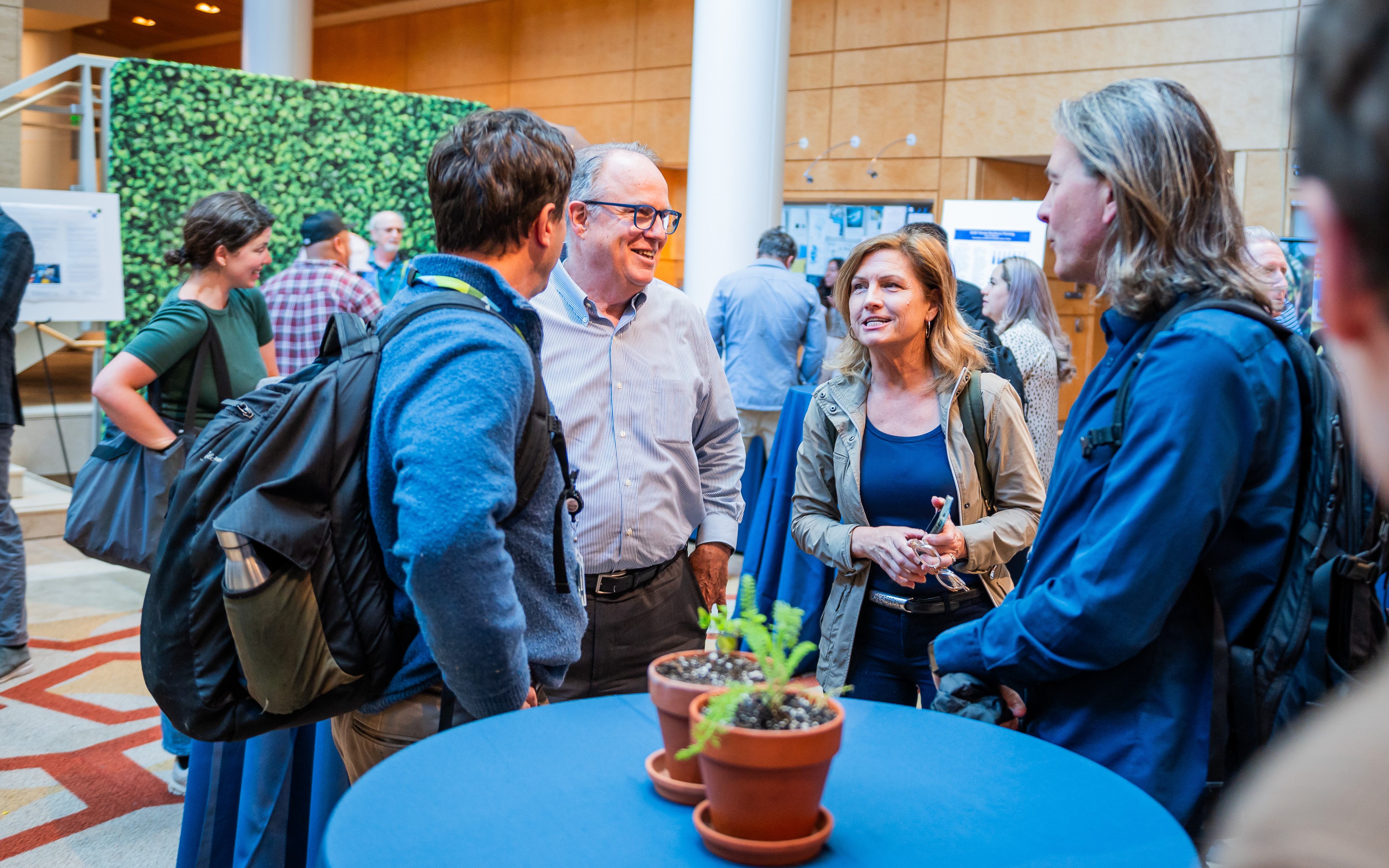 People at the sustainability award ceremony